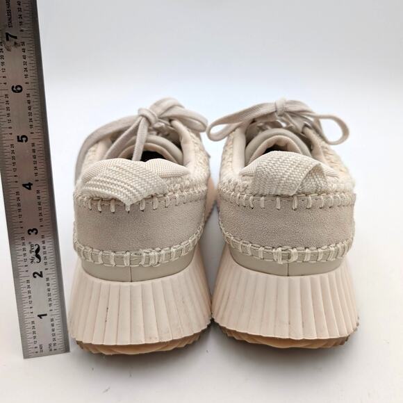 Dolce Vita Dolen Platform Sneakers Shoes Women's Sandstone Size US9 EU40 - Picture 4 of 11